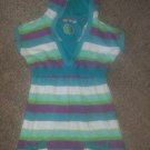 FAT FACE Striped Hooded Sleeveless Dress Girls Size 10-11