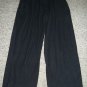 FRUIT OF THE LOOM Black Fleece Sleep Pants Mens SMALL 28-30