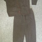 METRO 212 Brown Pant Set Ladies LARGE