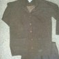 METRO 212 Brown Pant Set Ladies LARGE