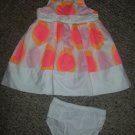 CARTER’S Big Polka Dot Sundress and Panties girls Size 9 months