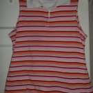 MOTHERHOOD MATERNITY Striped Sleeveless Top LARGE
