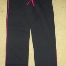 NWT Black and Pink ATHLETECH Athletic Yoga Pants Juniors Size 9 MEDIUM