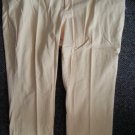 MAINSTREET BLUES Yellow Stretch Bootcut Denim Jeans Womans Plus Size 32W