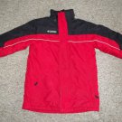 COLUMBIA Red and Black Winter Parka Boys Size 14-16