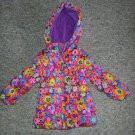 WEATHERPROOF Floral print Hooded Puffer Winter Jacket Parka Girls Size 18 months