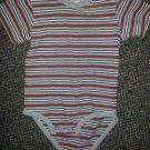CIRCO Red and Gray Short Sleeved Onzie Top Boys 18 months