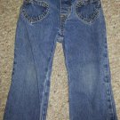 ARIZONA JEANS Denim Jeans Heart Shaped Pockets Girls Size 2T