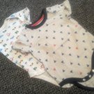 Lot of Onezie Tops Boys Size 0-3 months Sailboats Vehicles