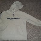 OLD NAVY Tan Fleece Hooded Pullover Jacket Boys Size 6