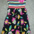 JENNY & ME Striped and Tropical Floral Sundress Girls Size 6