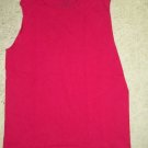 FRUIT OF THE LOOM Deep Red Muscle Tank Top Large Boys size 10-12