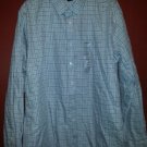 NWT Gray Plaid Long Sleeved Button Front Shirt CLAIBORNE Slim Fit Size 2X