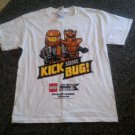 NEW White LEGO Galaxy Squad Short Sleeved Top Boys Youth MEDIUM 12-14