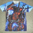 Marvel DEADPOOL Short Sleeved Top Mens MEDIUM