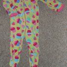 THE CHILDREN’S PLACE Green Cupcake and Candy Blanket Sleeper Girls Size 3T