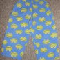 Homemade Flannel Sleep Pants Blue Frog Print Boys Size 2T 3T