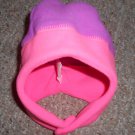 NEW Pink and Purple THE CHILDREN’S PLACE Fleece Hat Fits 12-24 months