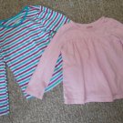 Lot of GARANIMALS Long Sleeved Tops Girls Fits size 2T 3T
