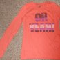 OLD NAVY Orange OH YEAH! Long Sleeved Top Girls Size 14 XL