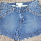 OLD NAVY Stretch Denim Shorts Girls Size 12 Adjustable Waist