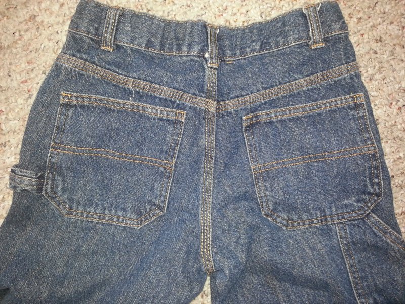 FADED GLORY Carpenter Style Denim Jeans Boys Size 10
