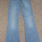 LEVIS Stretch Low Rise Flare Leg Denim Jeans Girls Size 12