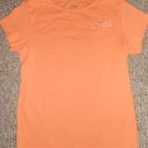 GYMBOREE Light orange Bow Trim Short Sleeved Top Girls Size 12