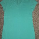 ZENANA GIRLS Teal Green Short Sleeved Top Girls Size 10