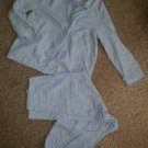 COVINGTON Blue Plaid Flannel Pajamas Ladies XLarge Size 18