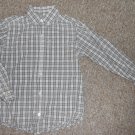 THE CHILDREN’S PLACE Tan Plaid Long Sleeved Button Front Shirt Boys Size 5-6 S