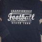 THE CHILDREN&acirc;��S PLACE Navy Football Themed Sweatshirt Pullover Boys Size 5-6
