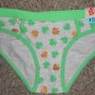 NWT Green Shamrock Print Bikini Panties SECRET POSSESSIONS Ladies SMALL 2-4
