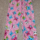 JOE BOXER Pink Skull Print Fleece Sleep Pants Girls Size 10-12 Large