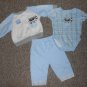 DUCK DUCK GOOSE Layette Set Bodysuit Pants Jacket Boys Size 3-6 months