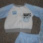 DUCK DUCK GOOSE Layette Set Bodysuit Pants Jacket Boys Size 3-6 months