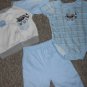 DUCK DUCK GOOSE Layette Set Bodysuit Pants Jacket Boys Size 3-6 months