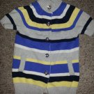 GYMBOREE Striped Short Sleeved Knit Top Girls Size 3-4