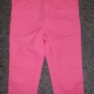 H&M Bright Coral Denim Jeans Girls Size 5-6 NEW