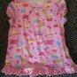 J KHAKI KIDS Pink Cupcake Print Ruffled Hem Top Girls Size 5