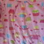 J KHAKI KIDS Pink Cupcake Print Ruffled Hem Top Girls Size 5