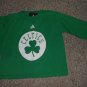 ADIDAS Green BOSTON CELTICS Long Sleeved Top Boys Size 3T