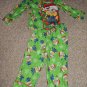 Green MINION Holiday Flannel Pajamas Boys Size 4