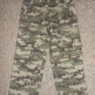 NWT Convertible Green Camo LL BEAN Lined Cargo Denim Jeans Boys Size 4
