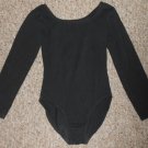 DANSKIN Black Long Sleeved Leotard Girls Size 6 6X Small