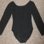 DANSKIN Black Long Sleeved Leotard Girls Size 6 6X Small