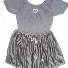 JACQUES MORET Black Leotard and Chiffon Dance Skirt Girls Size 8-10 Medium
