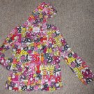 THE CHILDREN’S PLACE Retro Print Hooded Fleece Pullover Girls Size 10-12 L