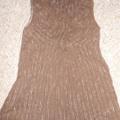 CALVIN KLEIN JEANS Brown Sleeveless Top Ladies Large