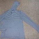 URBAN PIPELINE Blue Striped Hooded Pullover Mens XLARGE